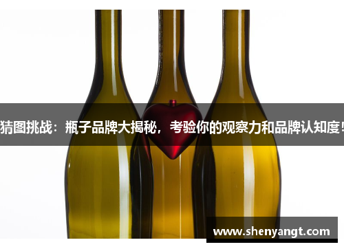 猜图挑战：瓶子品牌大揭秘，考验你的观察力和品牌认知度！